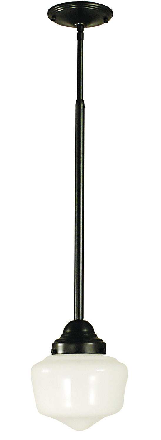 Framburg 2553 MB One Light Pendant, Mahogany Bronze