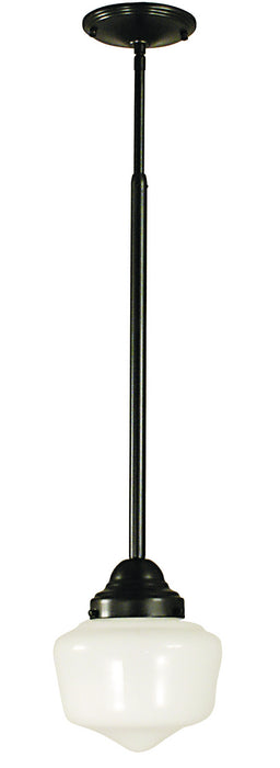 Framburg 2553 MB One Light Pendant, Mahogany Bronze