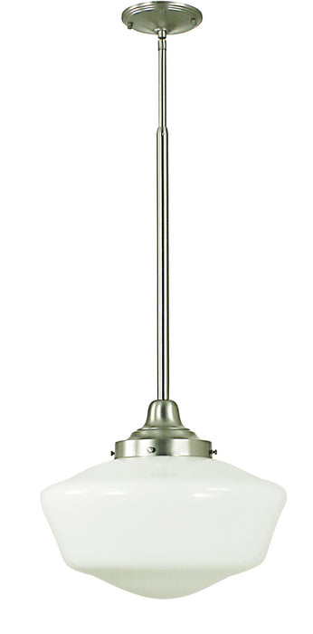 Framburg 2559 BN One Light Pendant, Brushed Nickel