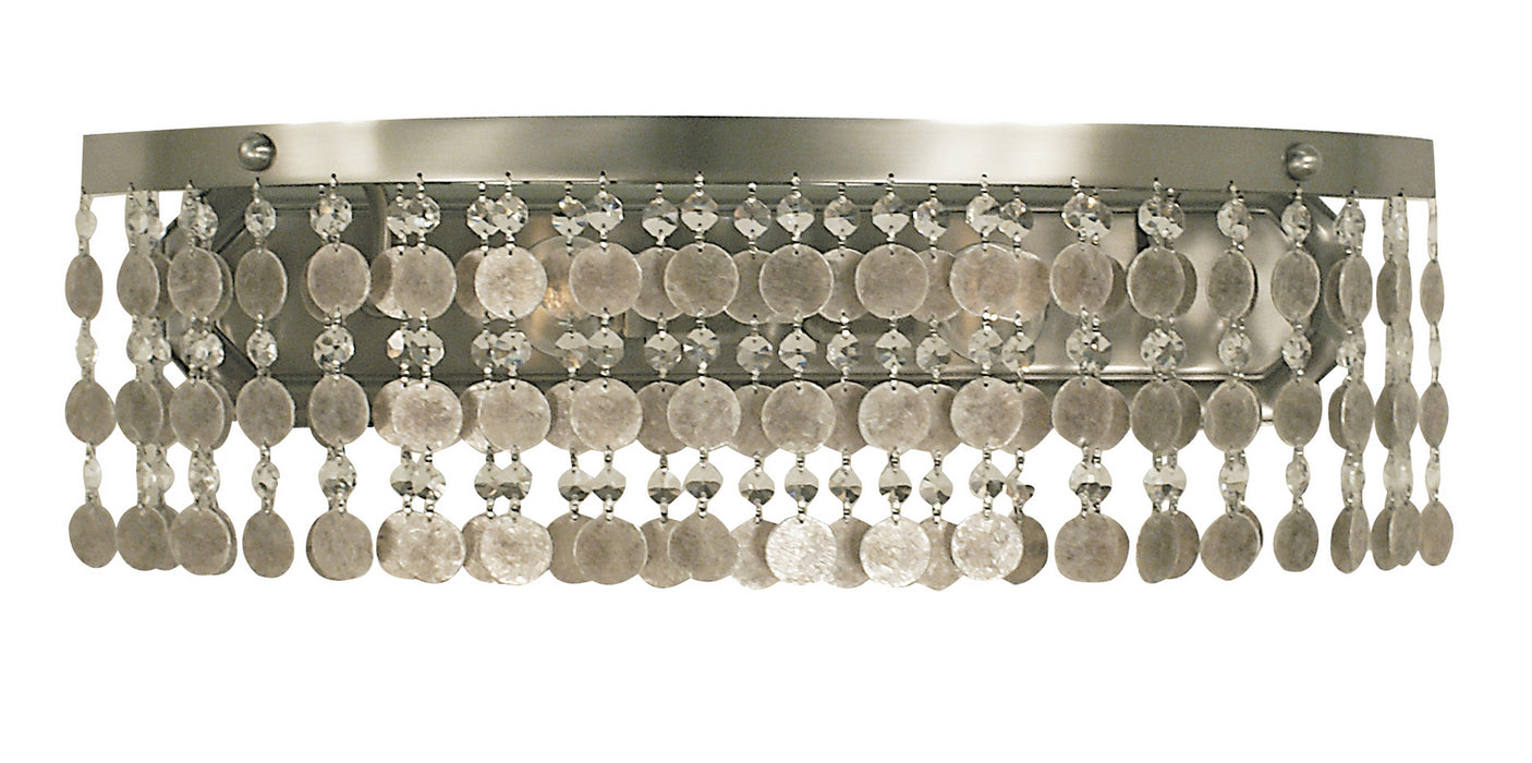 Framburg 2922 BN Two Light Wall Sconce, Brushed Nickel