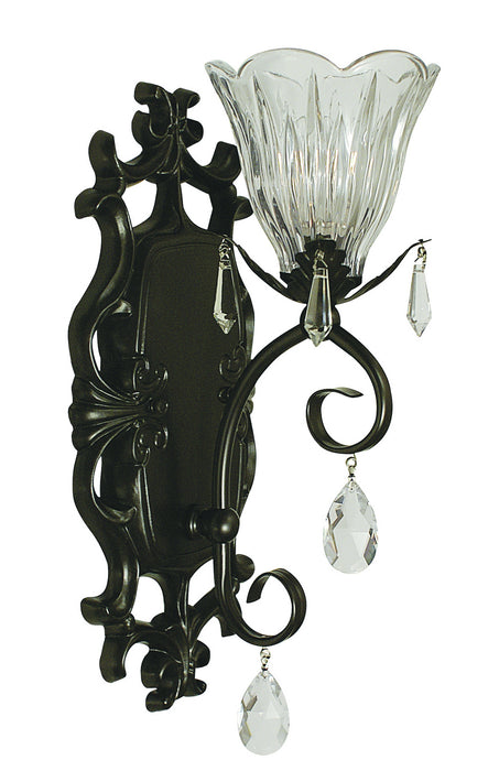 Framburg 2961 MB One Light Wall Sconce, Mahogany Bronze