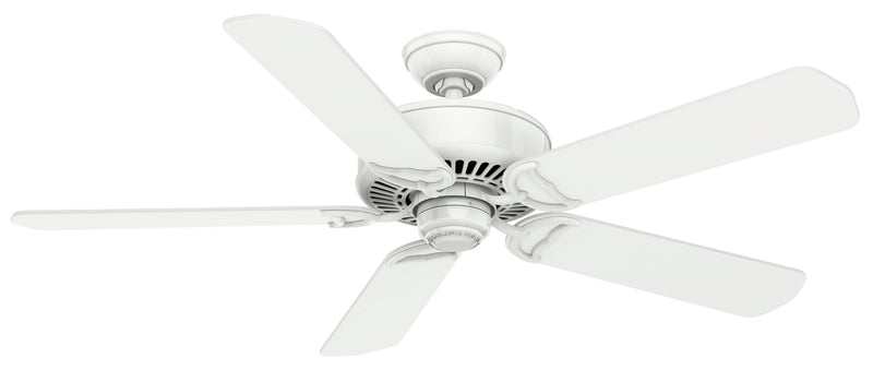 Casablanca 59510 54"Ceiling Fan, Snow White
