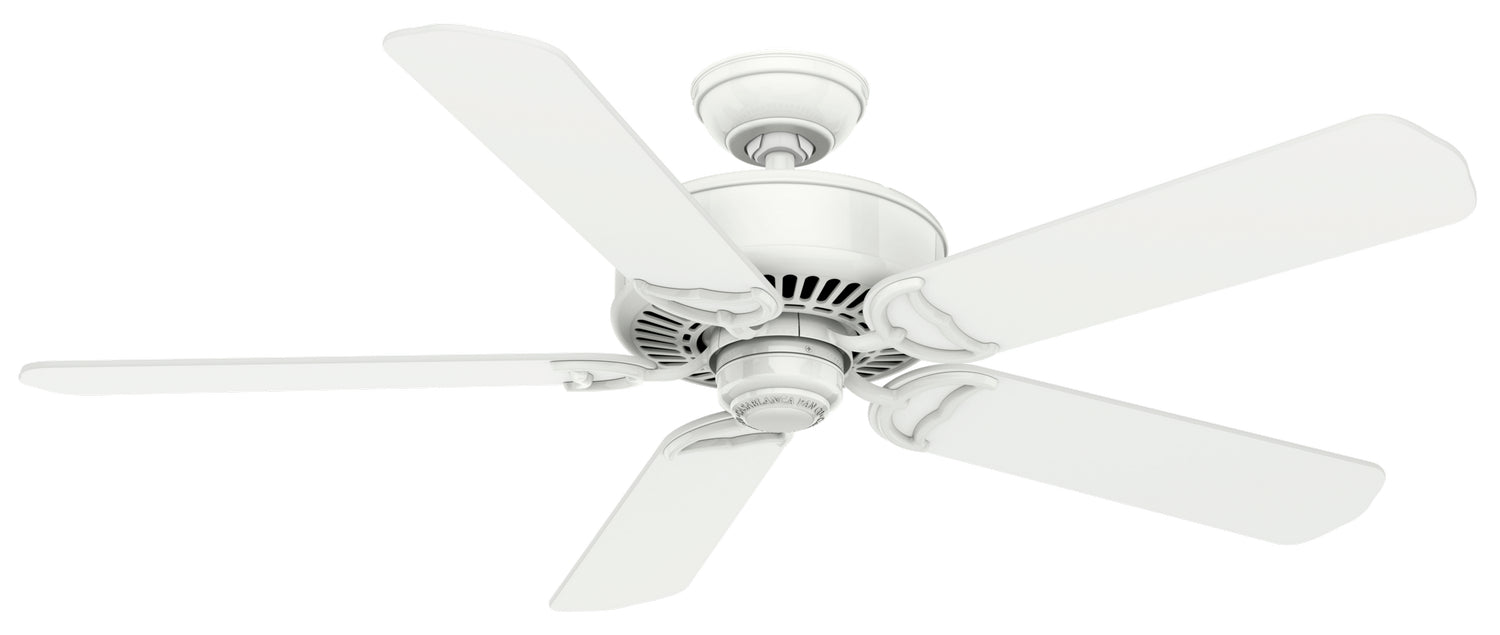 Casablanca 59510 54"Ceiling Fan, Snow White