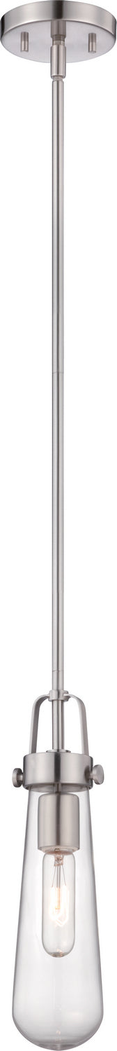 Nuvo Lighting 60-5262 One Light Mini Pendant, Brushed Nickel