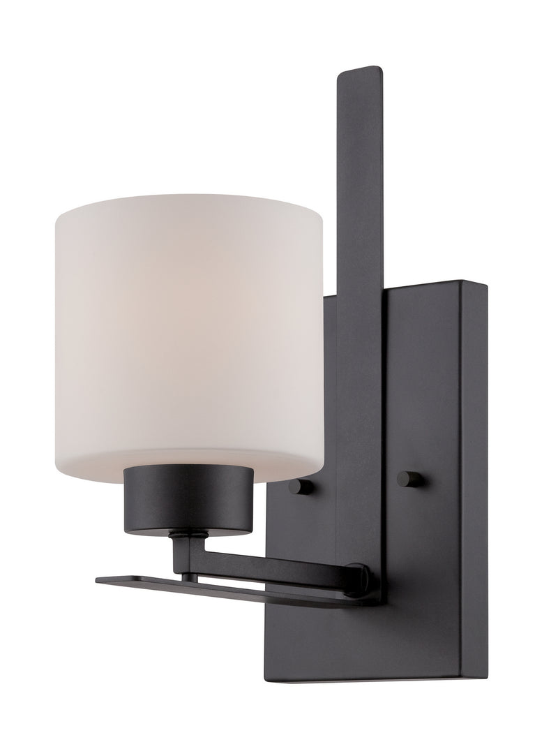 Nuvo Lighting 60-5301 One Light Vanity, Aged Bronze