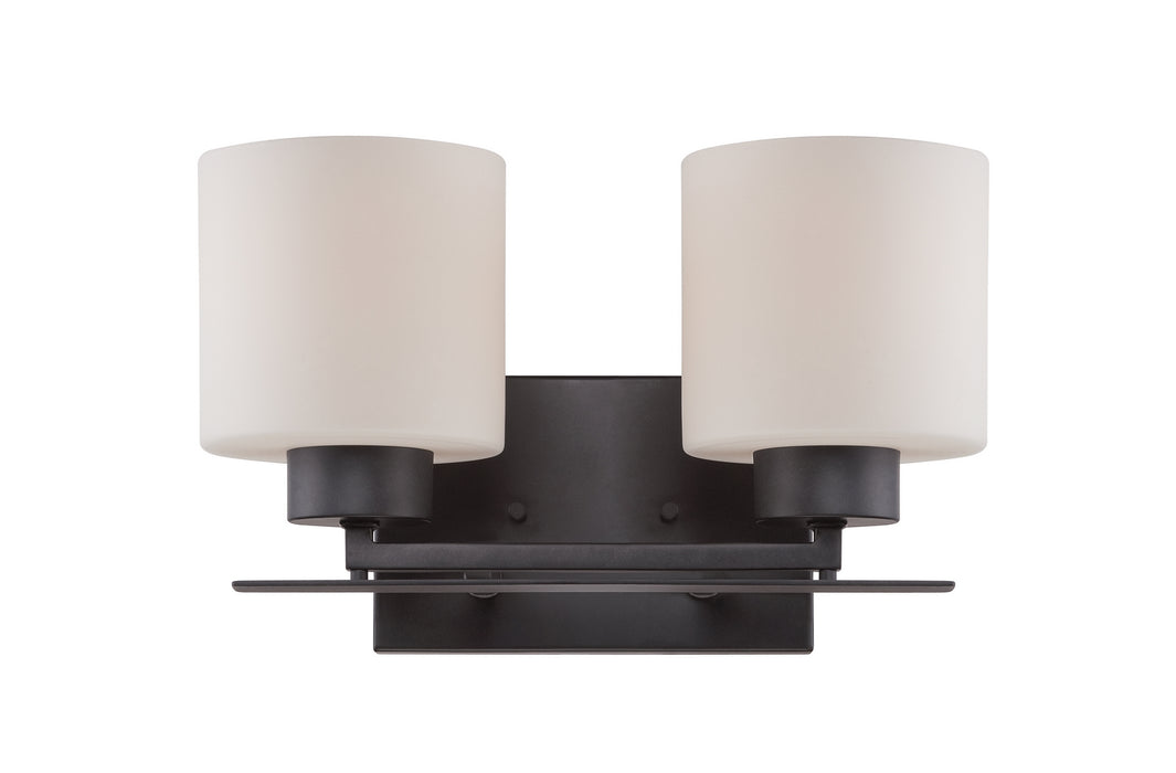 Nuvo Lighting 60-5302 Two Light Vanity, Aged Bronze