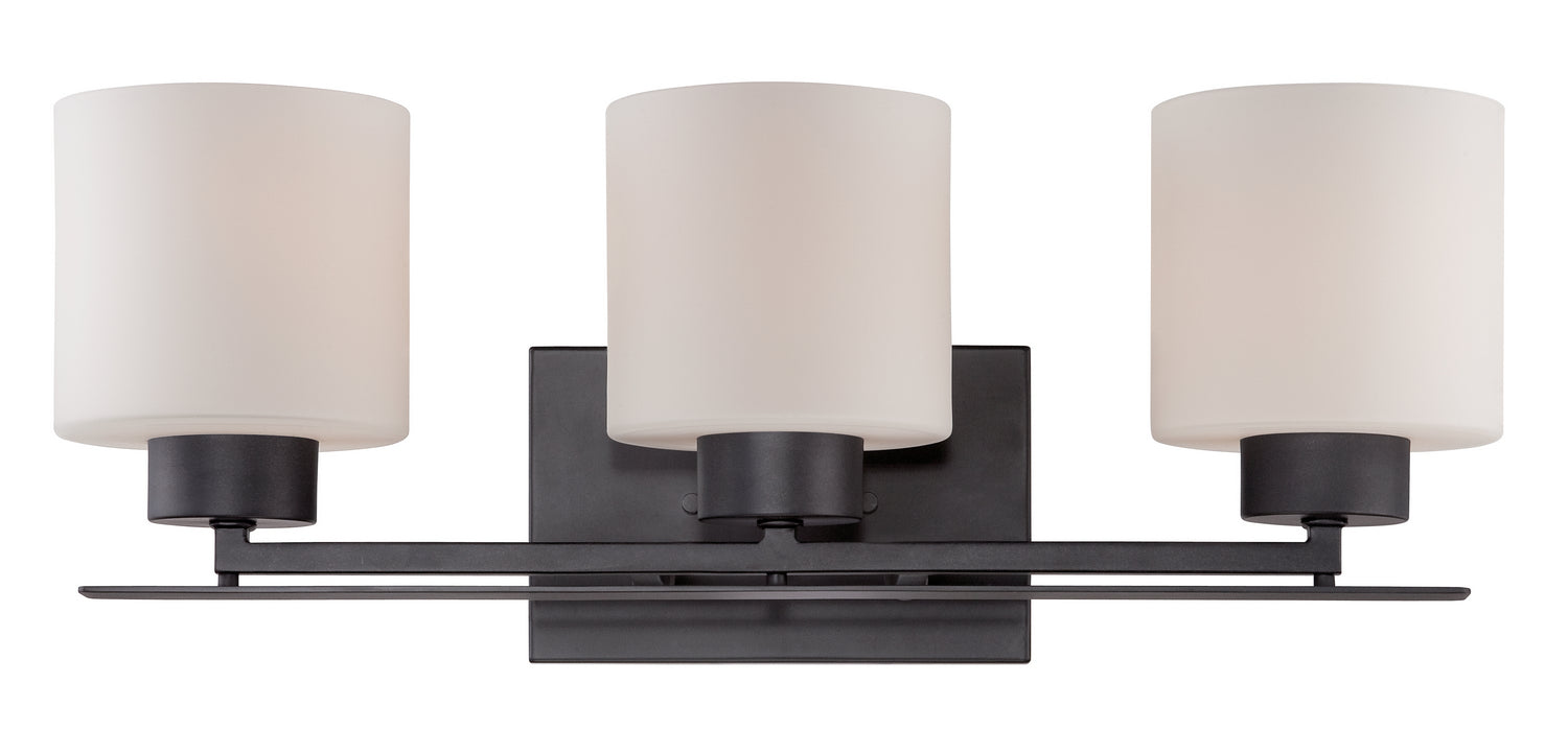 Nuvo Lighting 60-5303 Three Light Vanity, Aged Bronze