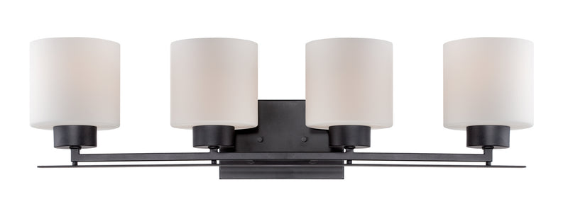 Nuvo Lighting 60-5304 Four Light Vanity, Aged Bronze