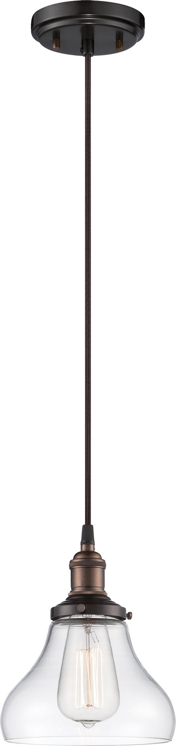 Nuvo Lighting 60-5503 One Light Pendant, Rustic Bronze