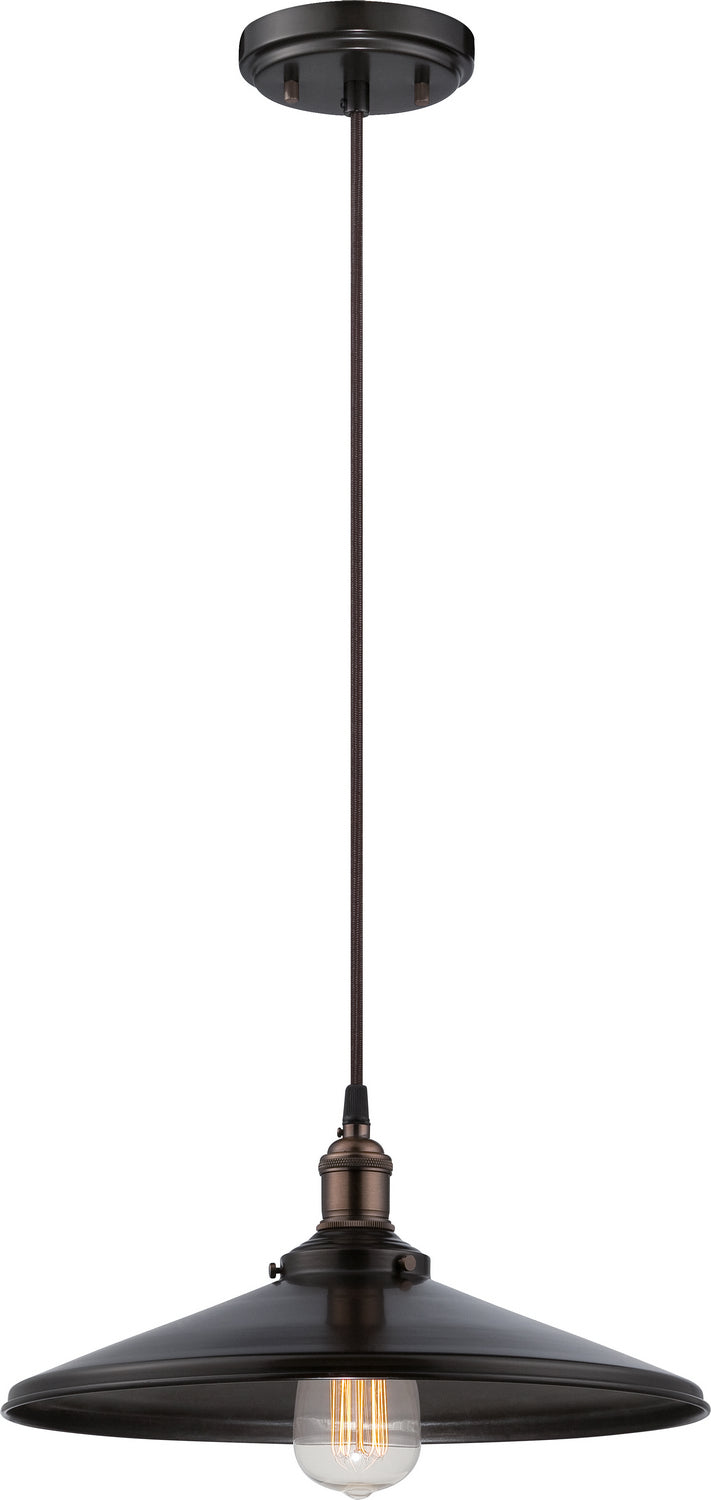 Nuvo Lighting 60-5509 One Light Pendant, Rustic Bronze