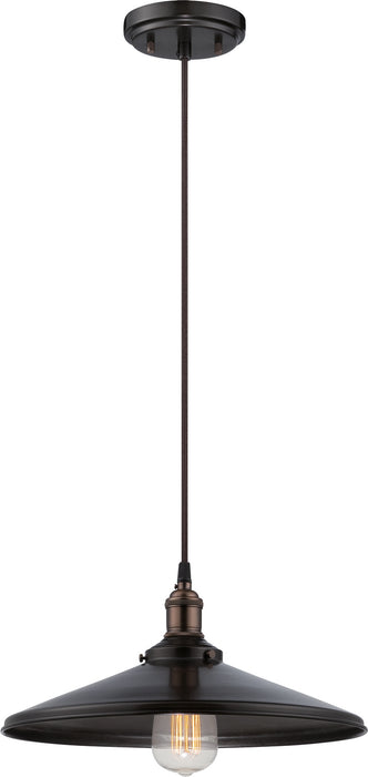 Nuvo Lighting 60-5509 One Light Pendant, Rustic Bronze