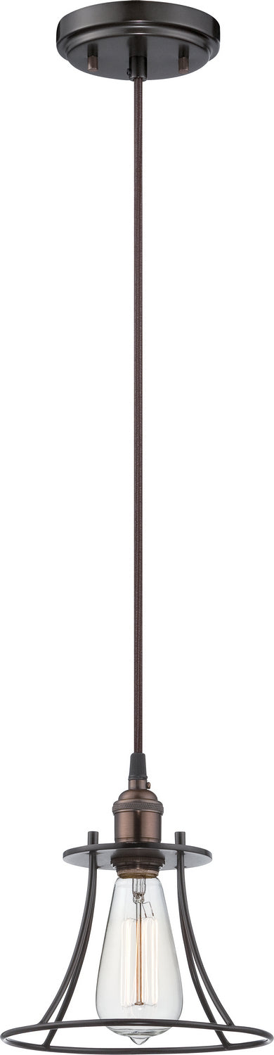 Nuvo Lighting 60-5511 One Light Pendant, Rustic Bronze