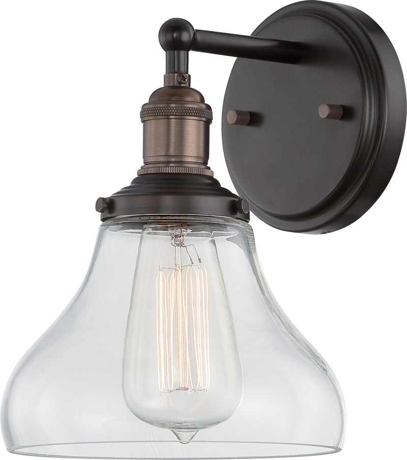 Nuvo Lighting 60-5513 One Light Wall Sconce, Rustic Bronze