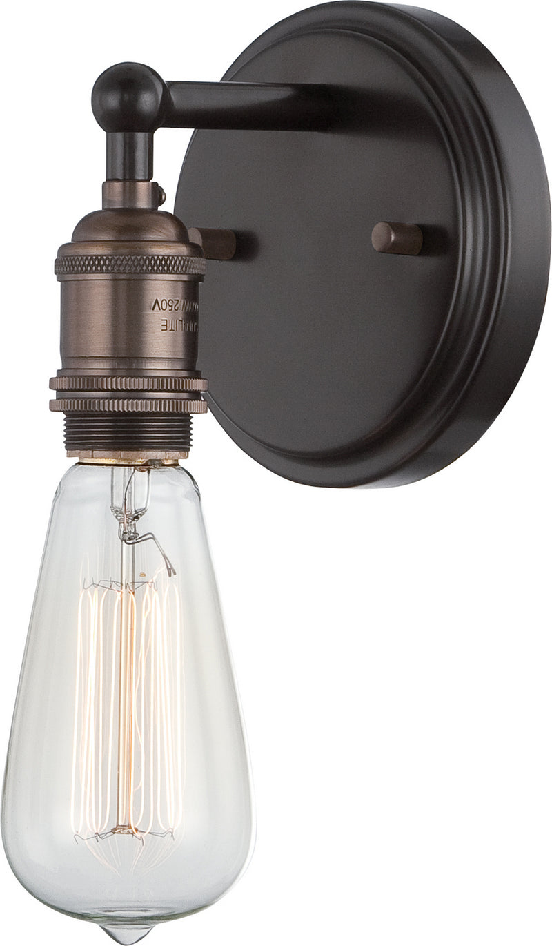 Nuvo Lighting 60-5515 One Light Wall Sconce, Rustic Bronze