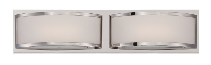 Nuvo Lighting 62-312 LED Vanity, Polished Nickel