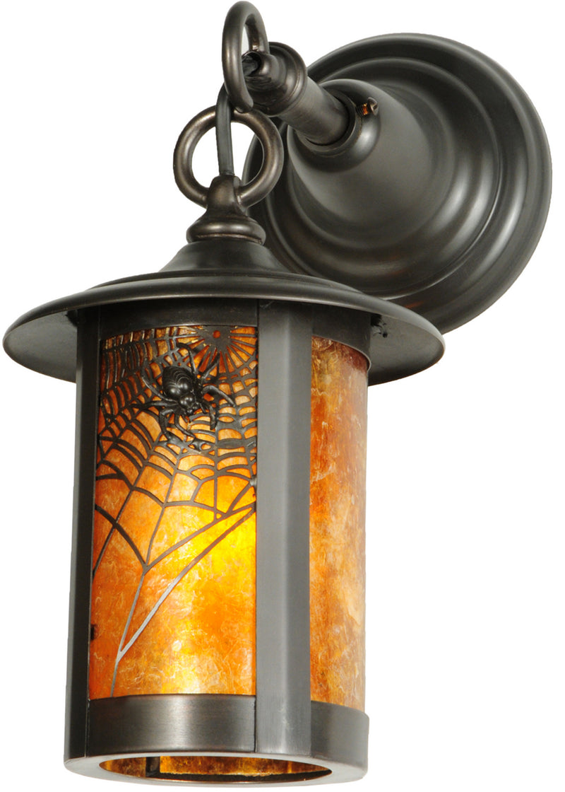 Meyda Tiffany 34023 One Light Wall Sconce, Craftsman Brown