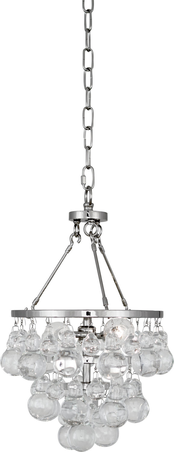 Robert Abbey S1006 Two Light Pendant, Polished Nickel