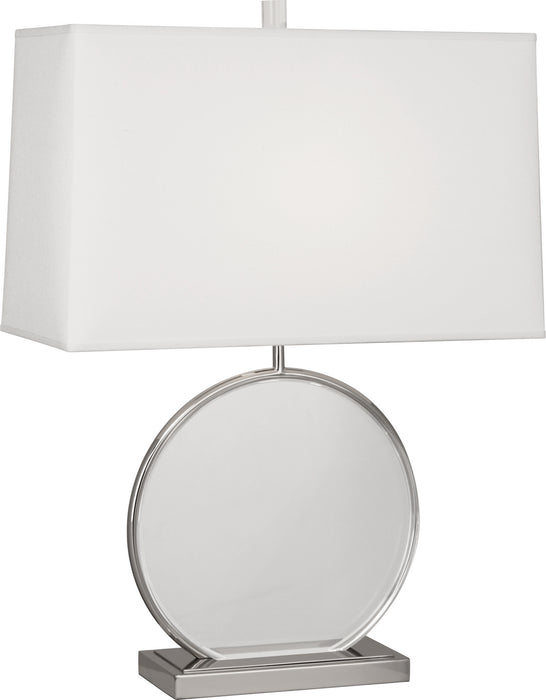 Robert Abbey S3380 One Light Table Lamp, Polished Nickel w/Lucite