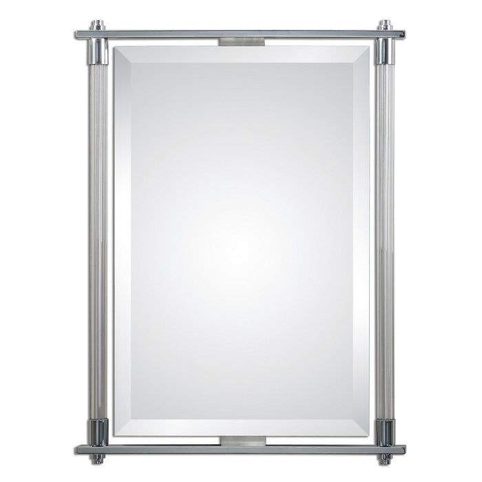 Uttermost 01127 Mirror, Polished Chrome