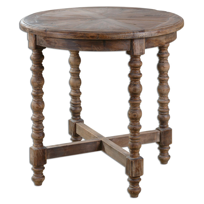 Uttermost 24346 End Table, Reclaimed Fir