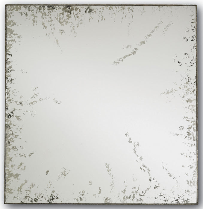 Currey and Company 1091 Mirror, Pyrite Bronze/Antique Mirror