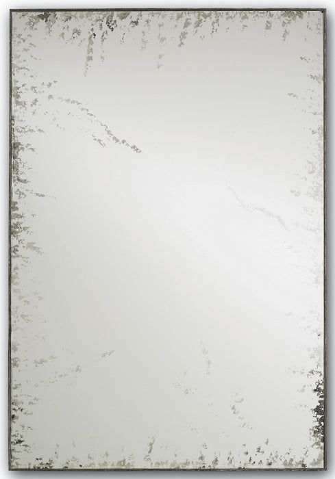 Currey and Company 1092 Mirror, Pyrite Bronze/Antique Mirror