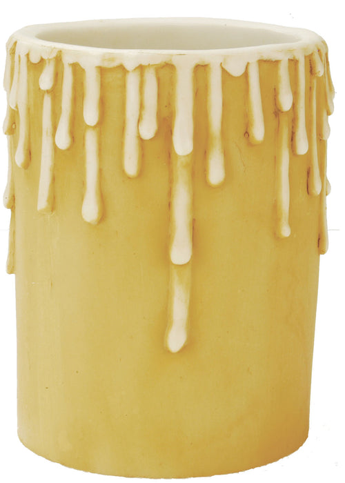 Meyda Tiffany 102623 Candle Cover, Special Brown