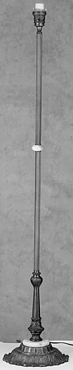 Meyda Tiffany 10287 One Light Torchiere Floor Base, Mahogany Bronze