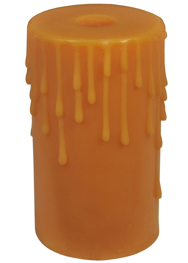 Meyda Tiffany 104611 Candle Cover, Honey Amber
