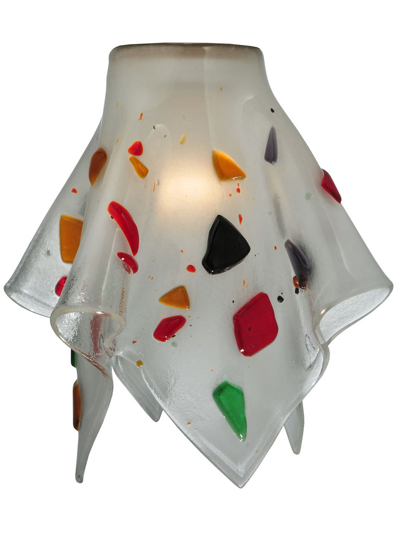Meyda Tiffany 110141 Shade, Clear/Multi Chips Random