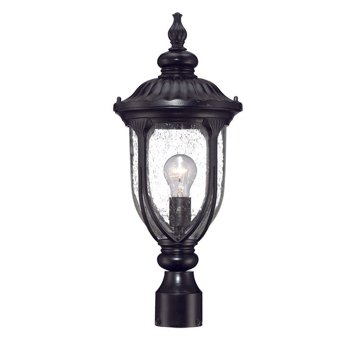 Acclaim Lighting 2217BK One Light Post Mount, Matte Black