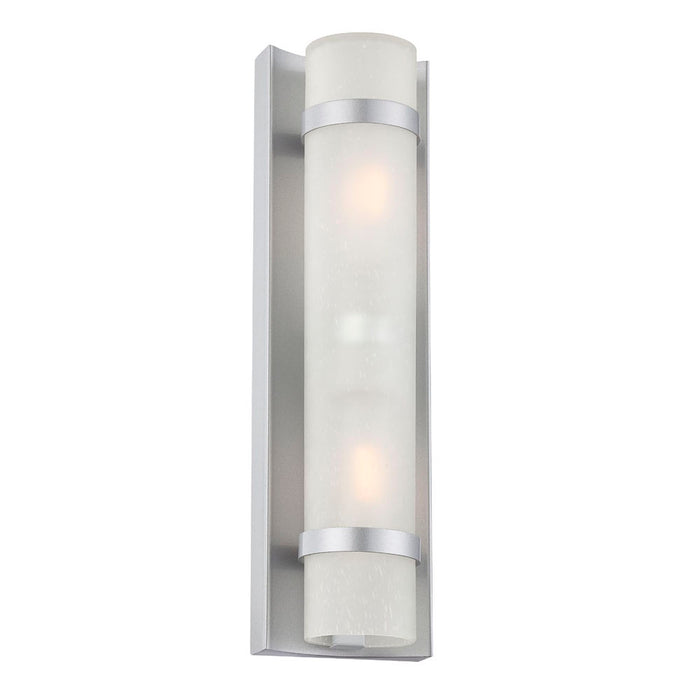 Acclaim Lighting 4701BS Two Light Wall Sconce, Brushed Silver
