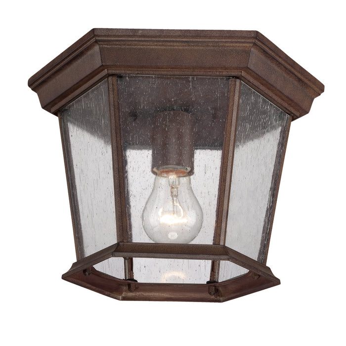 Acclaim Lighting 5275BW/SD One Light Ceiling Mount, Burled Walnut