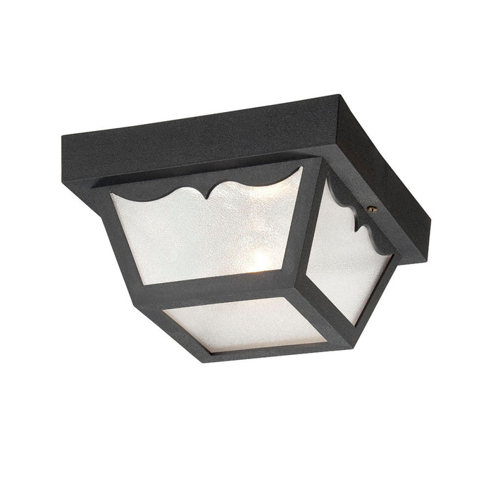 Acclaim Lighting P4901BK One Light Outdoor Ceiling Mount, Matte Black