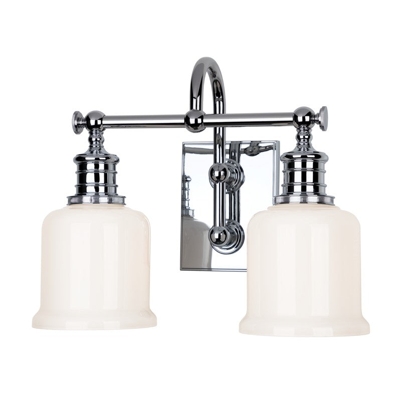 Hudson Valley 1972-PC Two Light Bath Bracket, Polished Chrome