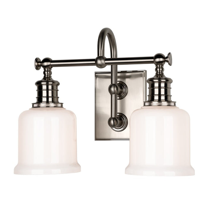Hudson Valley 1972-SN Two Light Bath Bracket, Satin Nickel