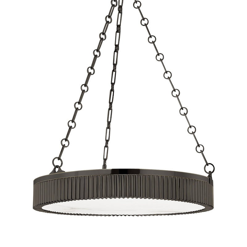 Hudson Valley 522-DB Five Light Chandelier, Distressed Bronze