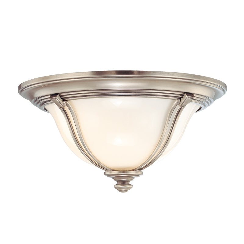 Hudson Valley 5414-AN Two Light Flush Mount, Antique Nickel