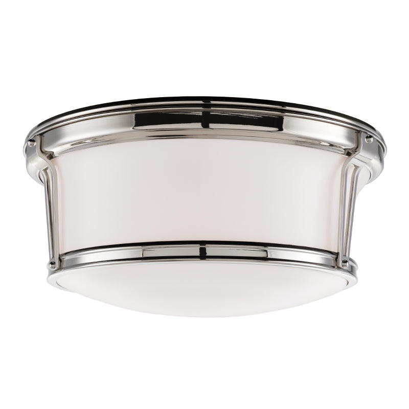 Hudson Valley 6515-PN Three Light Flush Mount, Polished Nickel