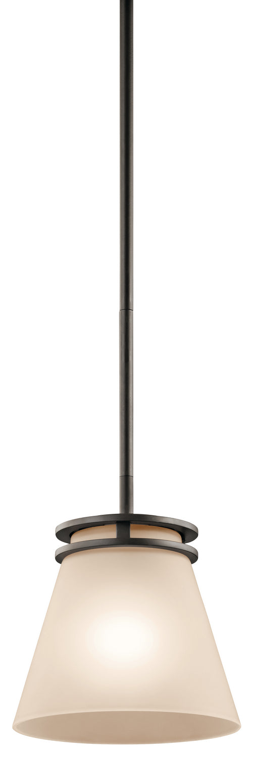 Kichler 1687OZ One Light Mini Pendant, Olde Bronze