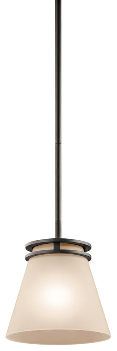 Kichler 1687OZ One Light Mini Pendant, Olde Bronze