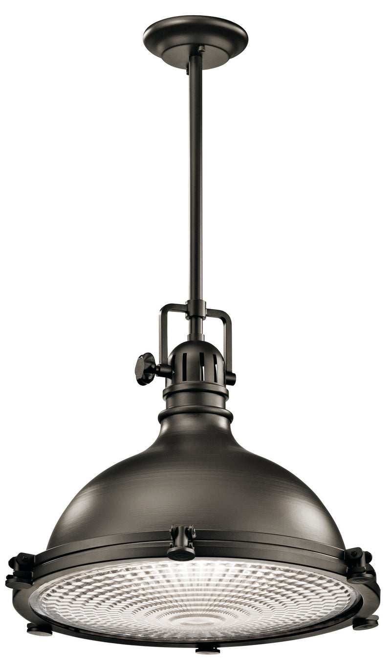 Kichler 2682OZ One Light Pendant, Olde Bronze