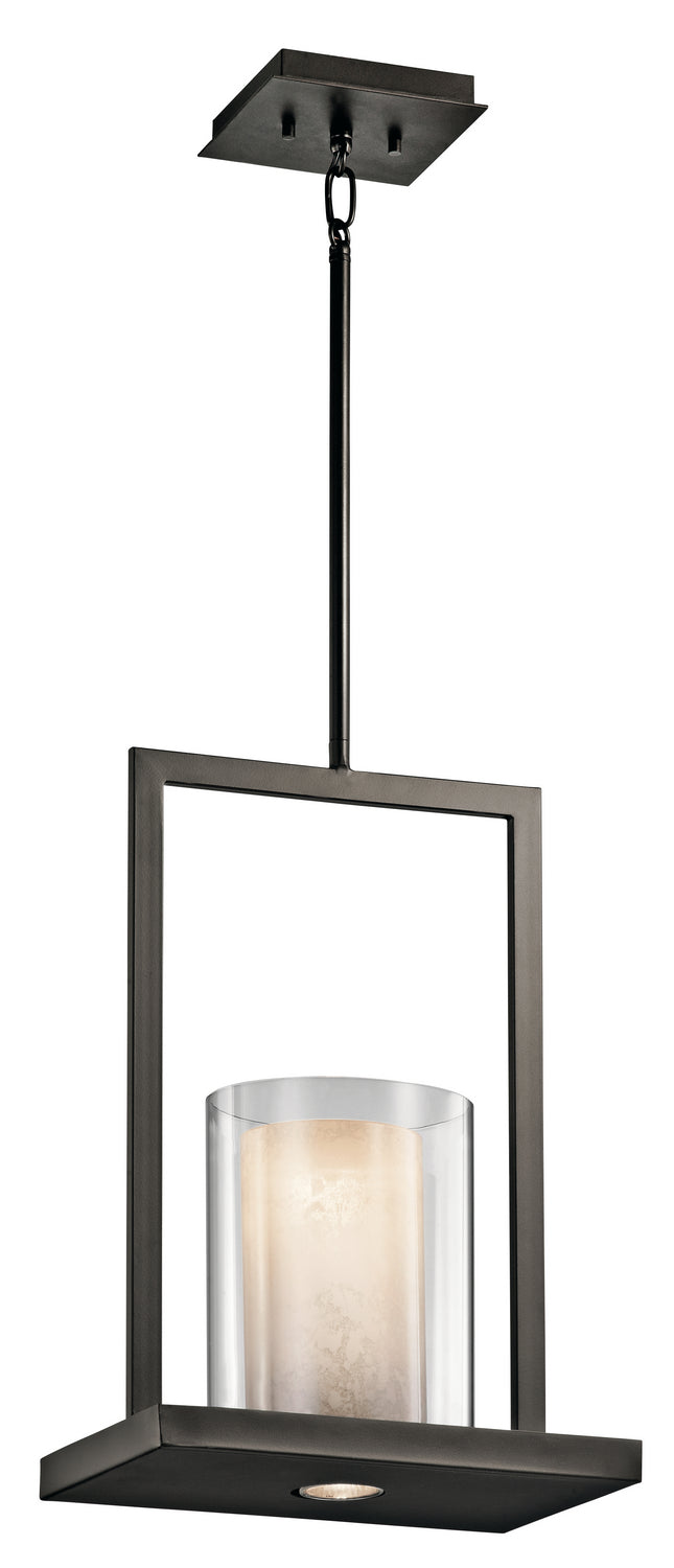 Kichler 42549OZ One Light Pendant, Olde Bronze