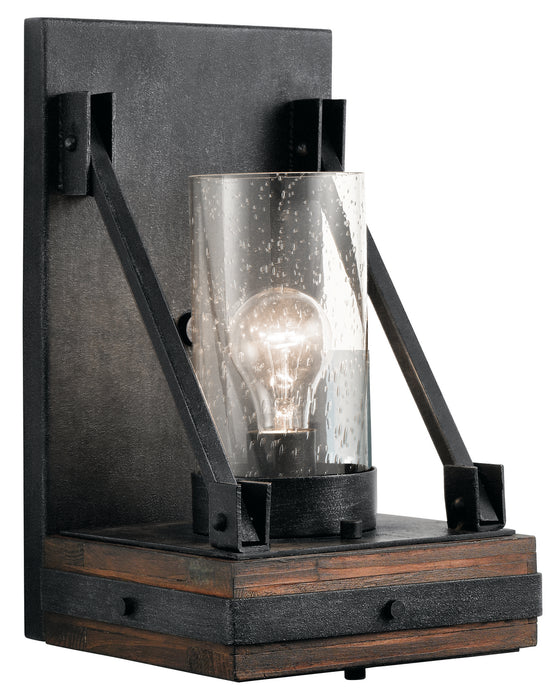 Kichler 43436AUB One Light Wall Sconce, Auburn Stained