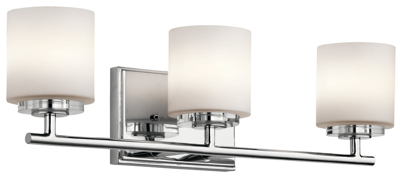 Kichler 45502CH Three Light Bath, Chrome