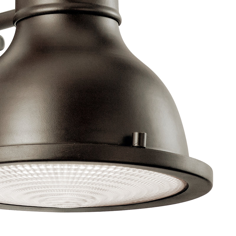 Kichler 49064OZ One Light Outdoor Wall Mount, Olde Bronze