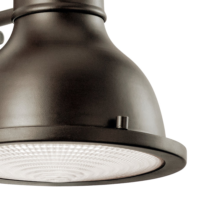 Kichler 49064OZ One Light Outdoor Wall Mount, Olde Bronze