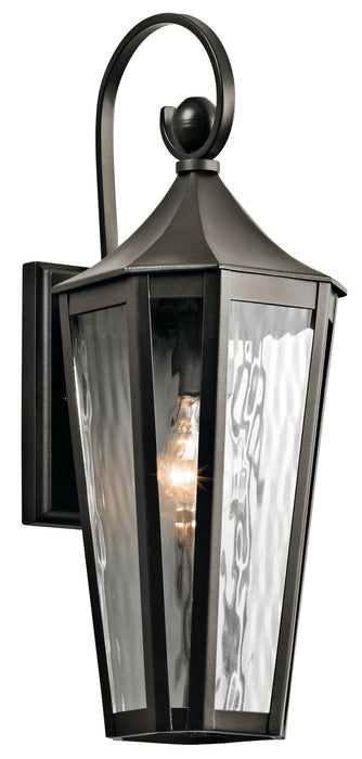 Kichler 49512OZ One Light Outdoor Wall Mount, Olde Bronze