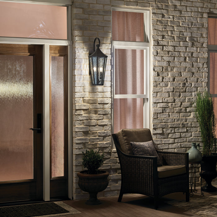 Kichler 49513OZ Two Light Outdoor Wall Mount, Olde Bronze