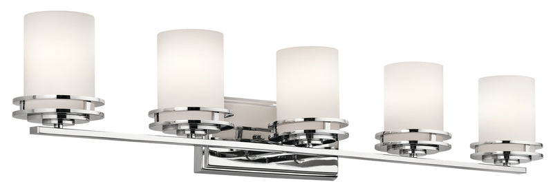 Kichler 5085CH Five Light Bath, Chrome